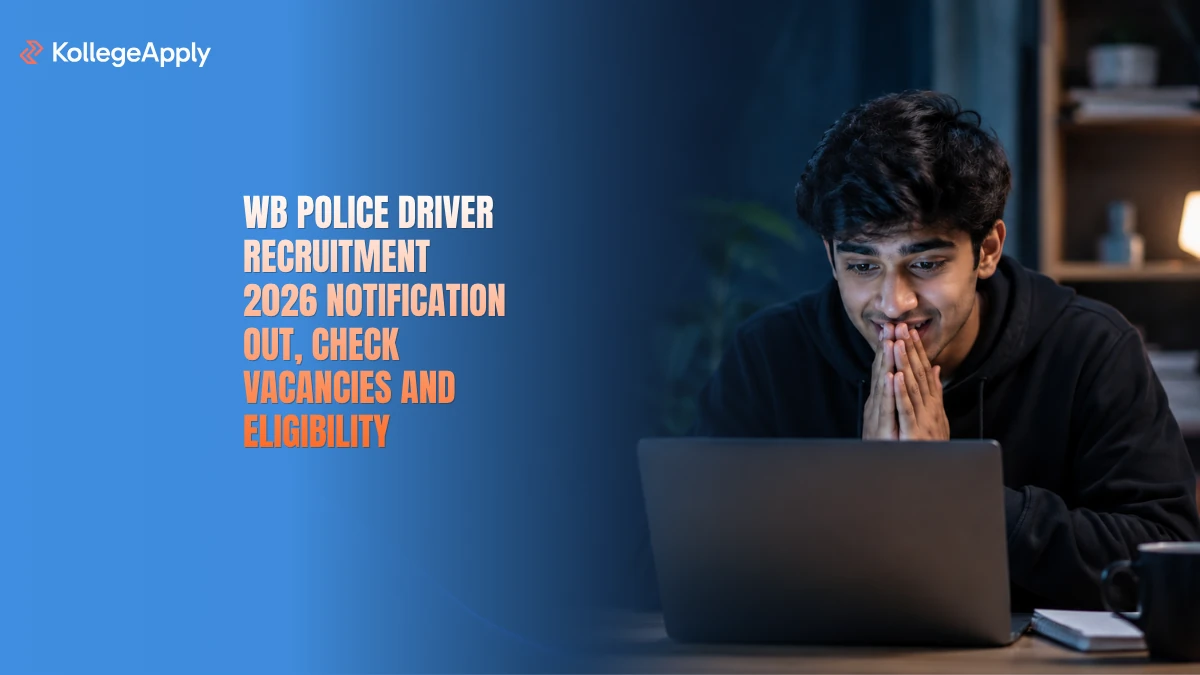 WB Police Driver Recruitment 2026 Notification Out: Check Vacancies and Eligibility
