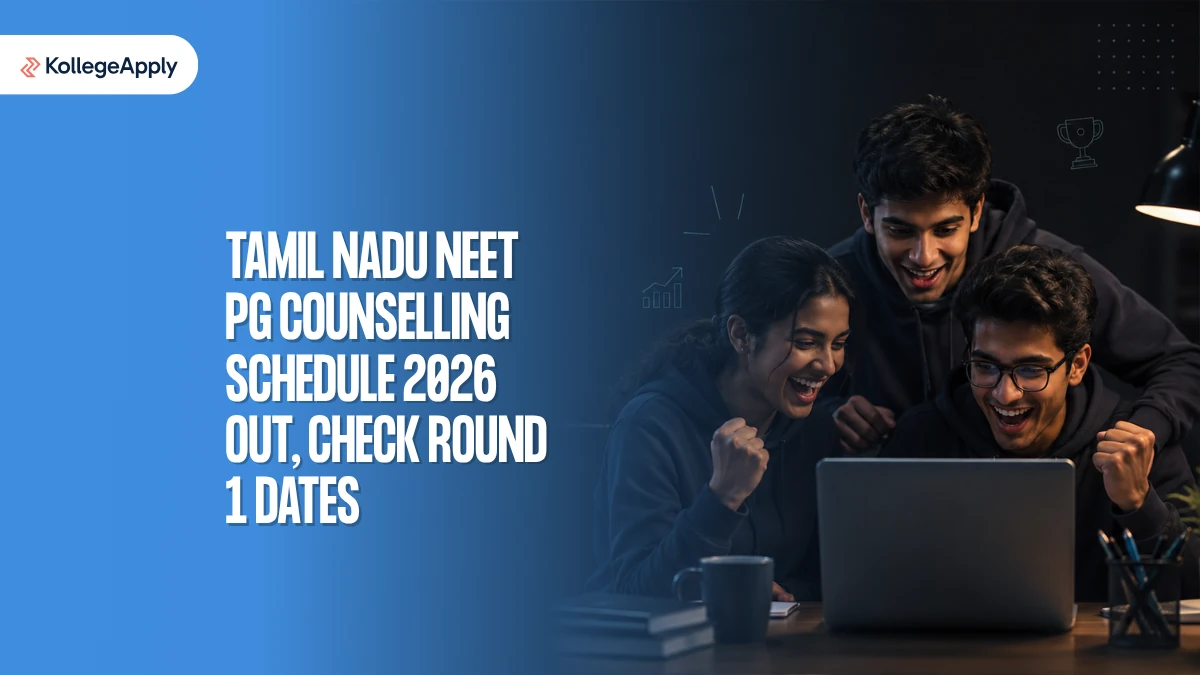 Tamil Nadu NEET PG Counselling Schedule 2026 Out: Check Round 1 Dates Here
