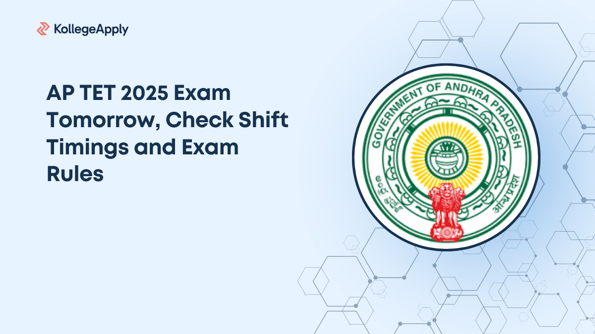 AP TET 2025 Exam Tomorrow, Check Shift Timings and Exam Rules