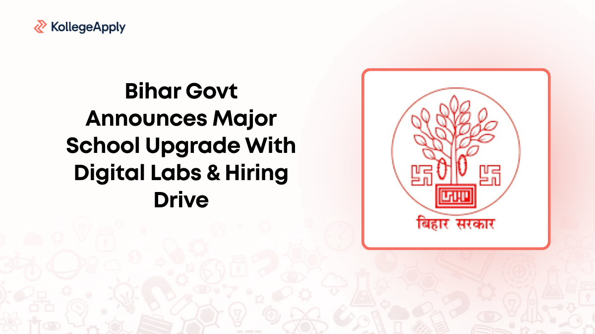 Bihar Govt Announces Major School Upgrade, Digital Labs, Hiring Drive
