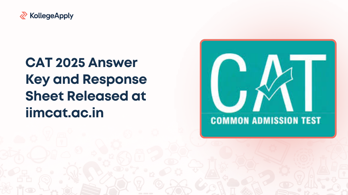 CAT 2025 Answer Key and Response Sheet Released at iimcat.ac.in