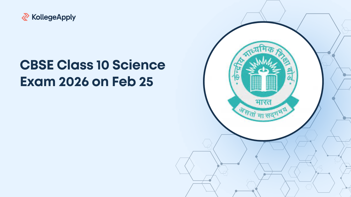 CBSE Class 10 Science Exam 2026 on Feb 25, Pattern and Prep Tips