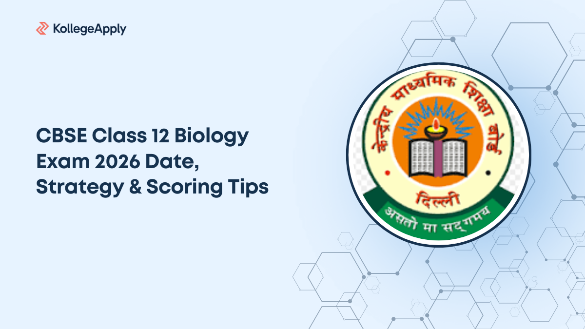 CBSE Class 12 Biology Exam 2026 Date, Strategy & Scoring Tips