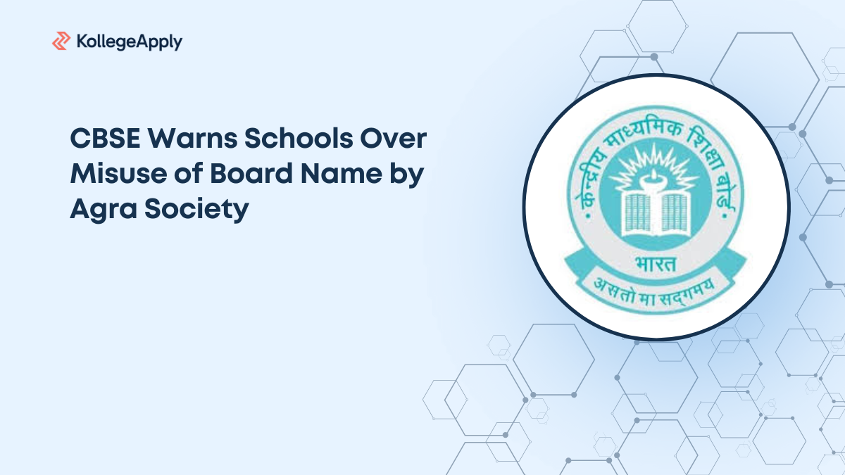 CBSE Warns Schools Over Misuse of Board Name by Agra Society