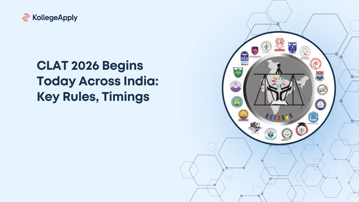 CLAT 2026 Begins Today Across India: Key Rules, Reporting Timings