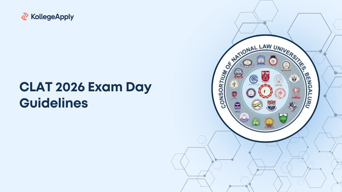 CLAT 2026 Exam Day Guidelines, Bell Timings and Allowed Items
