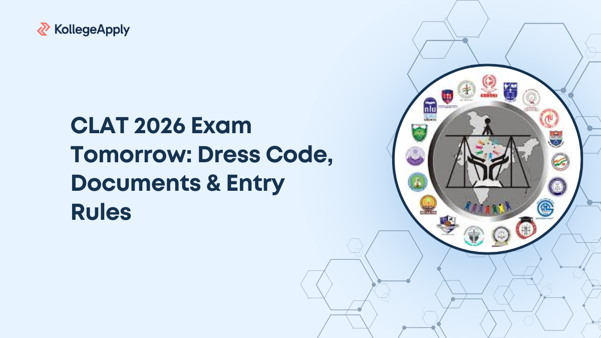 CLAT 2026 Exam Tomorrow: Dress Code, Documents & Entry Rules