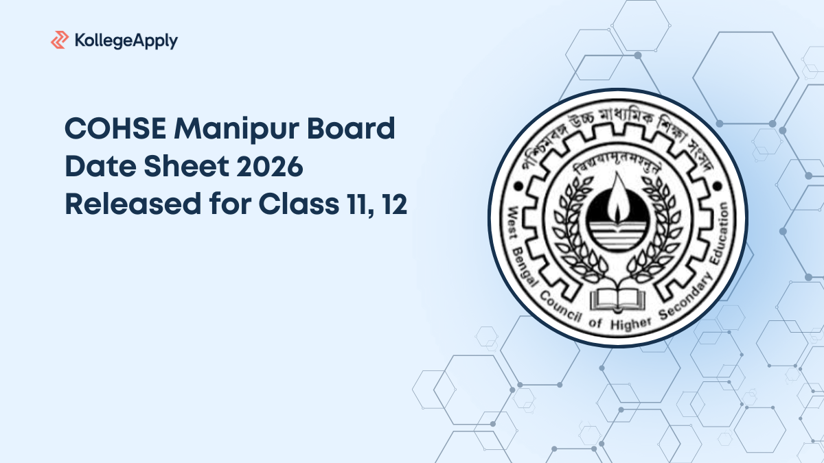 COHSE Manipur Board Date Sheet 2026 Released for Class 11, 12