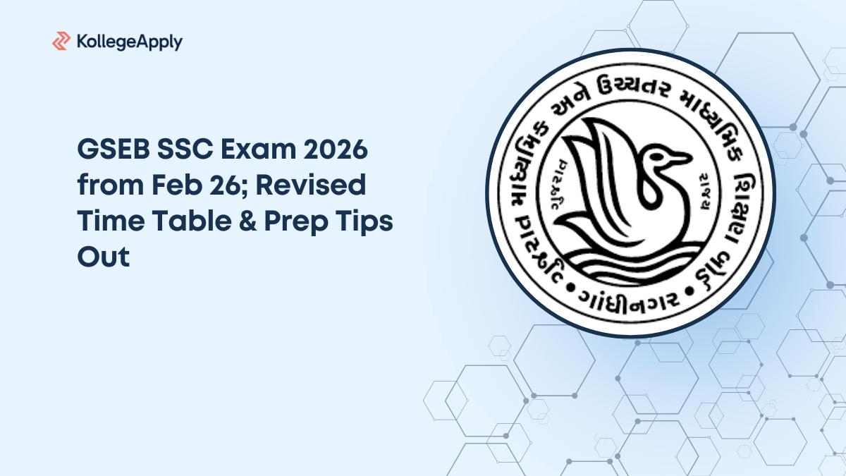 GSEB SSC Exam 2026 from Feb 26; Revised Time Table & Prep Tips Out