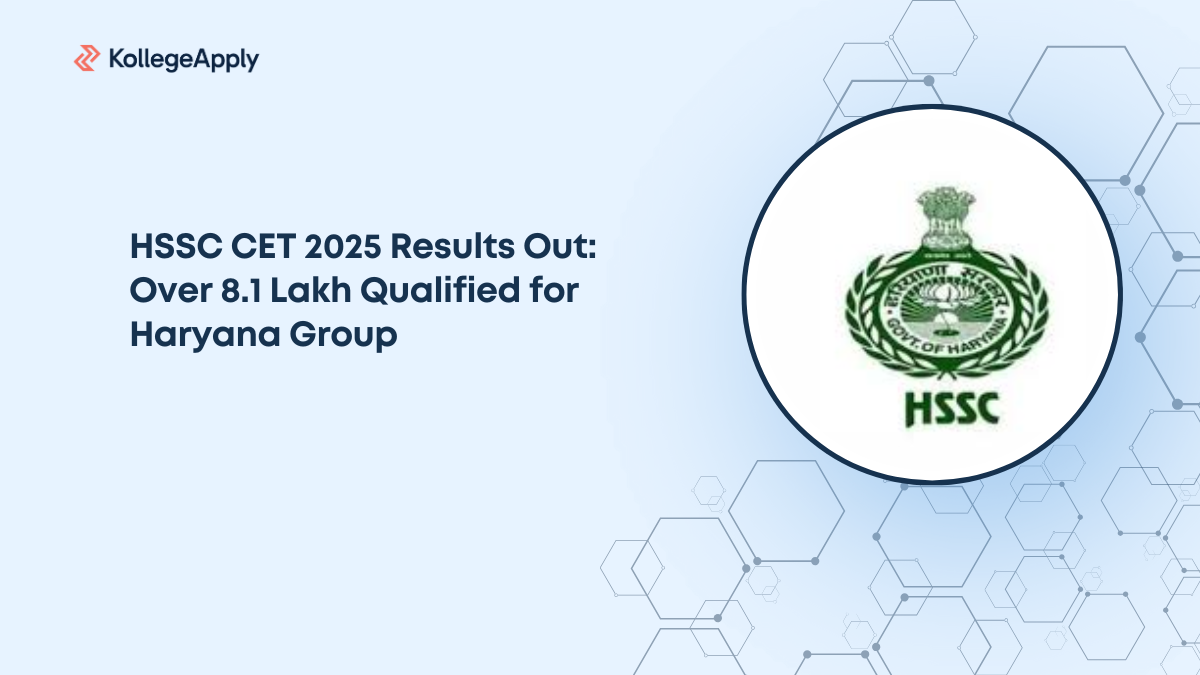 HSSC CET 2025 Results Out: Over 8.1 Lakh Qualified for Haryana Group
