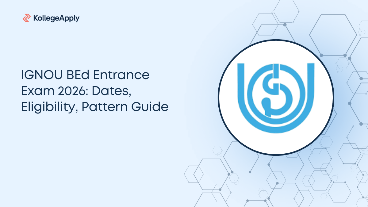 IGNOU BEd Entrance Exam 2026: Dates, Eligibility, Pattern Guide