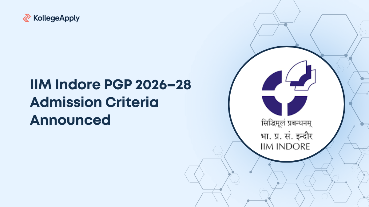 IIM Indore PGP 2026–28 Admission Criteria Released with New Weights
