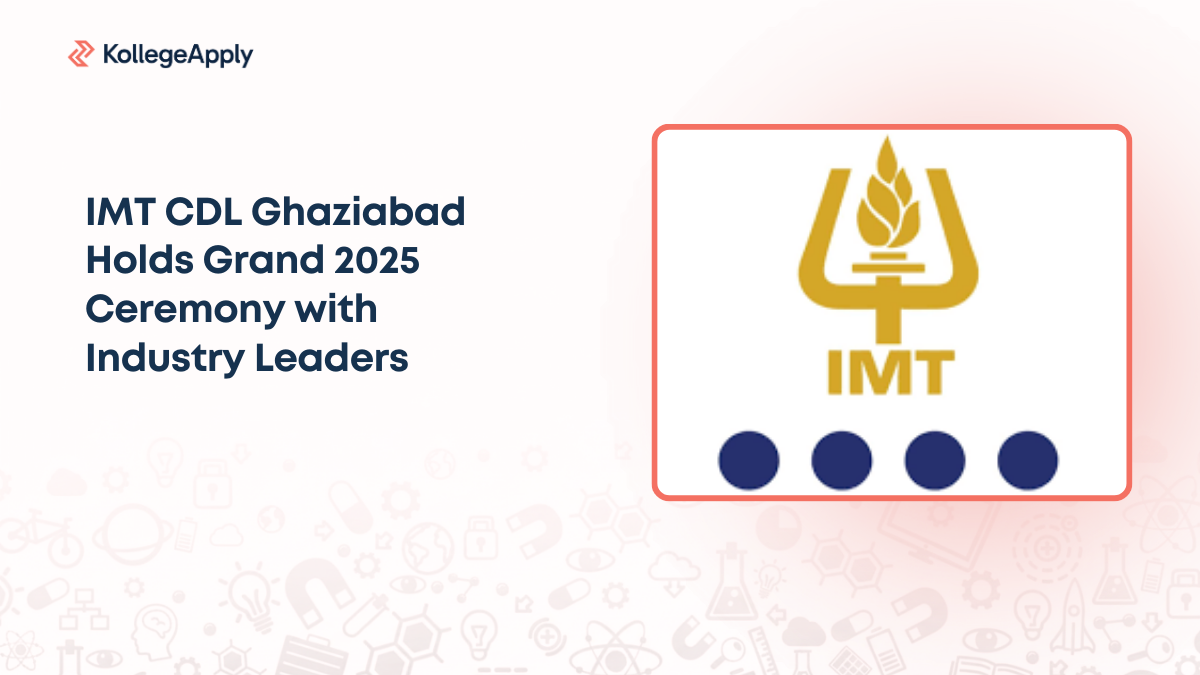 IMT CDL Ghaziabad Holds Grand 2025 Ceremony with Industry Leaders
