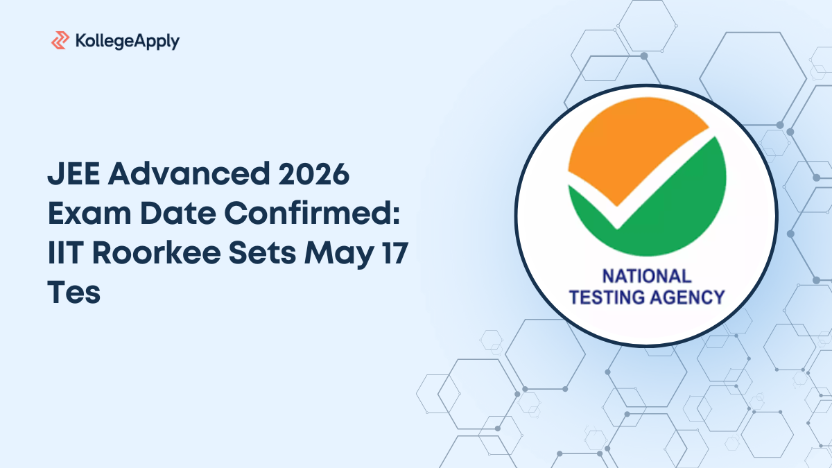 JEE Advanced 2026 Exam Date Confirmed: IIT Roorkee Sets May 17 Tes