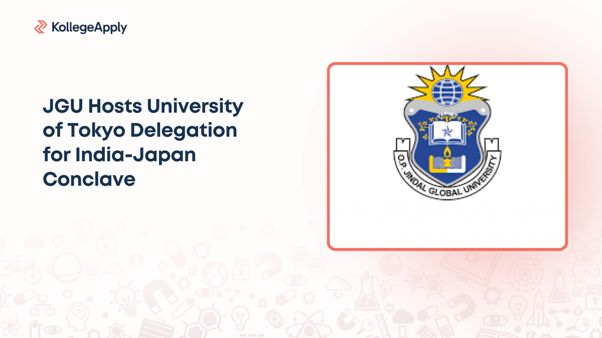 JGU Hosts University of Tokyo Delegation for India-Japan Conclave