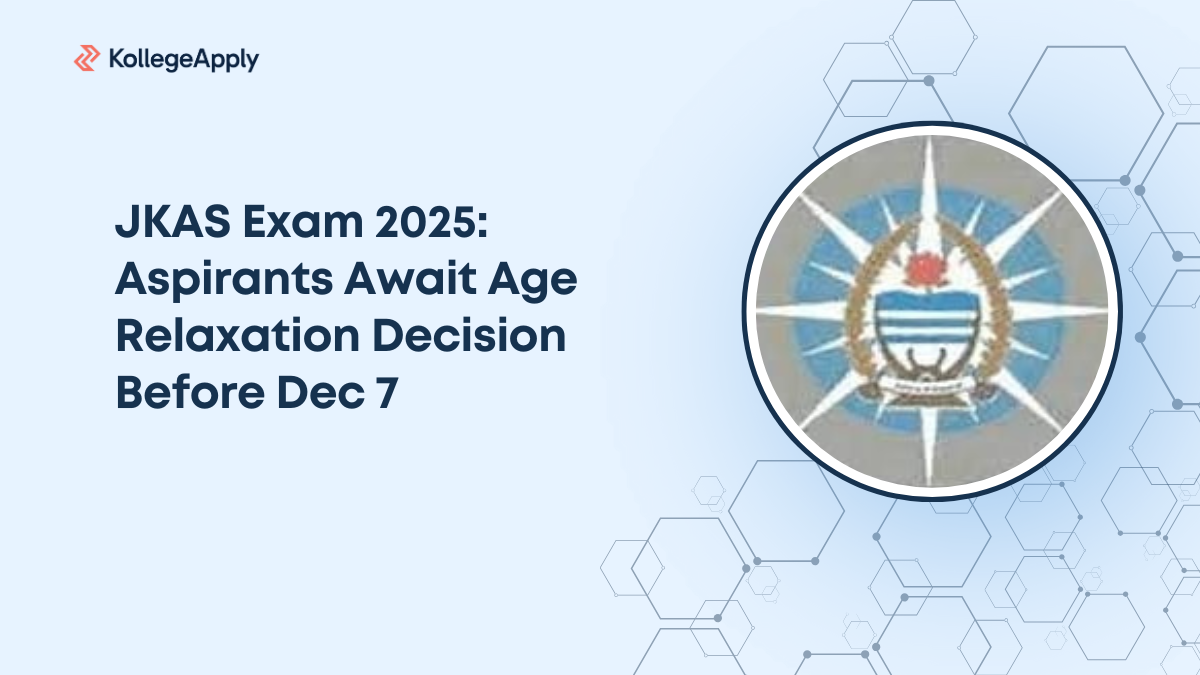 JKAS Exam 2025: Aspirants Await Age Relaxation Decision Before Dec 7