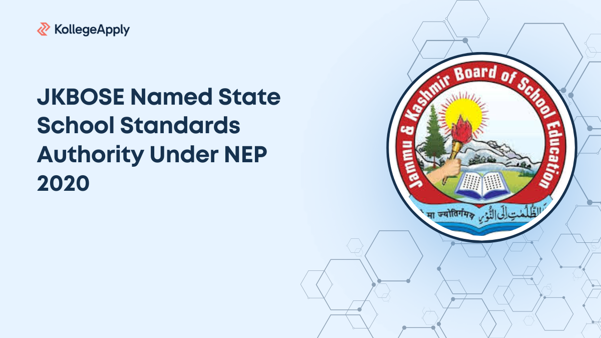 JKBOSE Named State School Standards Authority Under NEP 2020