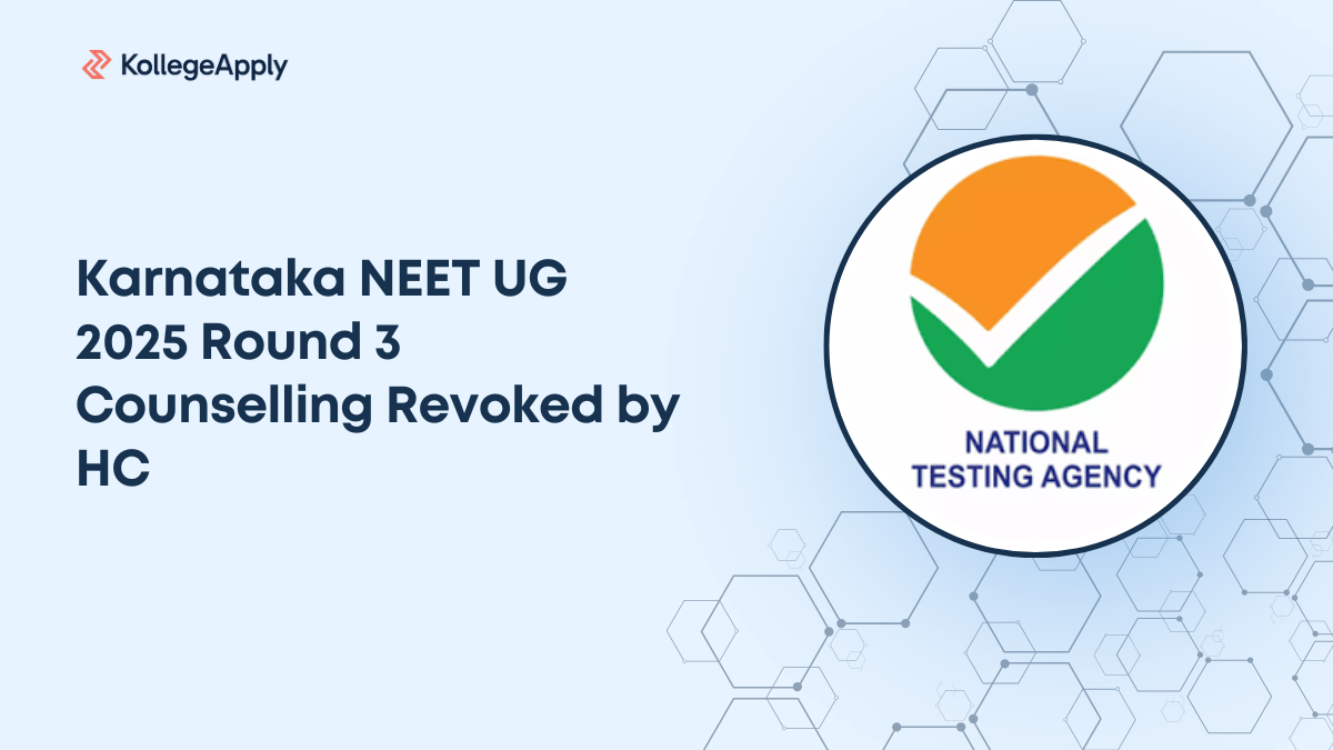 Karnataka NEET UG 2025 Round 3 Counselling Revoked by HC    