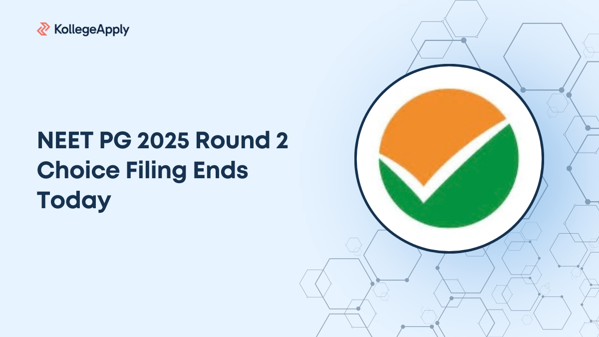 NEET PG 2025 Round 2 Choice Filing Ends Today, Check Timings