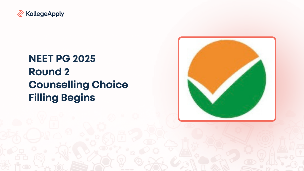 NEET PG 2025 Round 2 Counselling Choice Filling and Key Dates