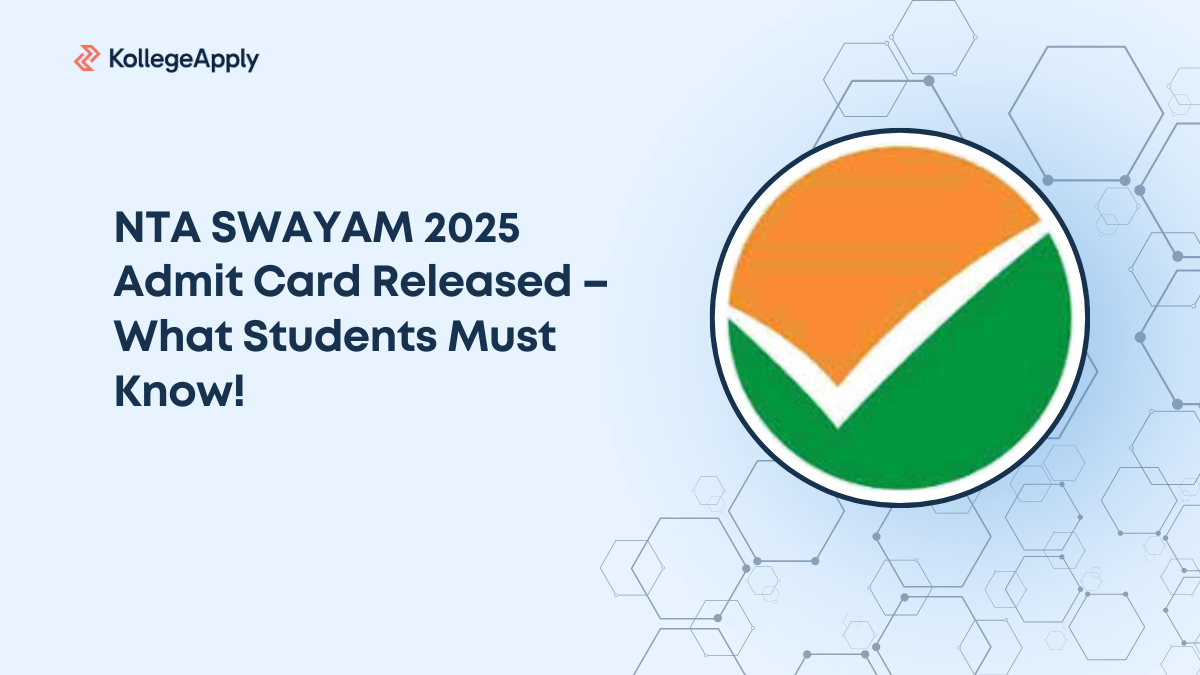NTA SWAYAM 2025 Admit Card Released – What Students Must Know!