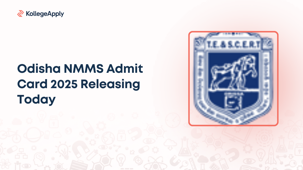 Odisha NMMS Admit Card 2025 Releasing Today for December 7 Exam