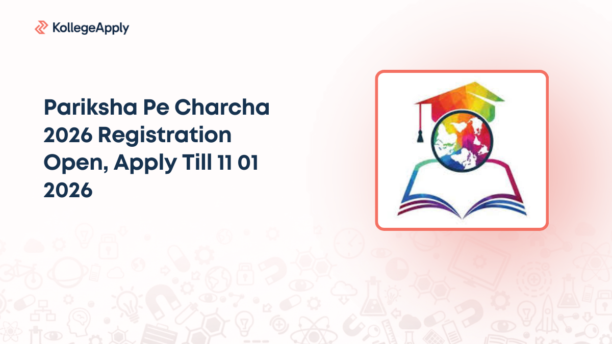 Pariksha Pe Charcha 2026 Registration Open, Apply Till 11 01 2026