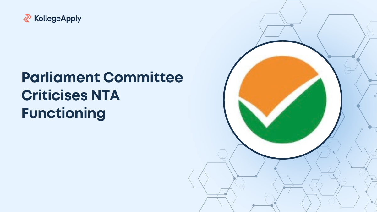 Parliament Panel Flags Issues in NTA, NEET 2026 Mode Uncertain
