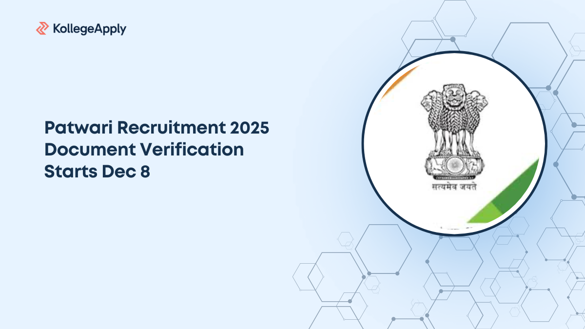 Patwari Recruitment 2025, Document Verification Starts in Ajmer Dec 8
