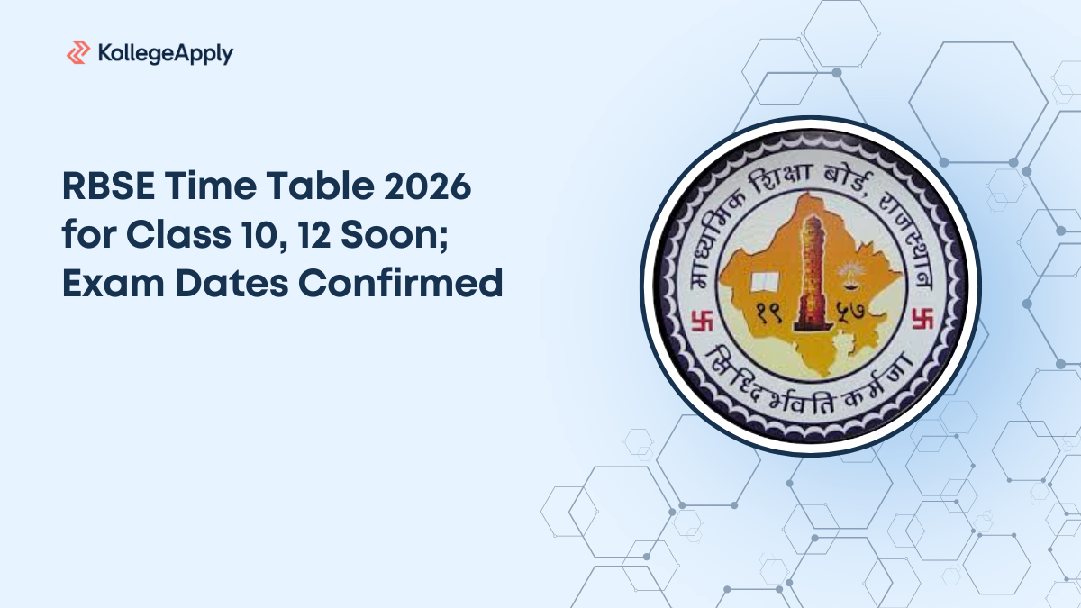 RBSE Time Table 2026 for Class 10, 12 Soon; Exam Dates Confirmed