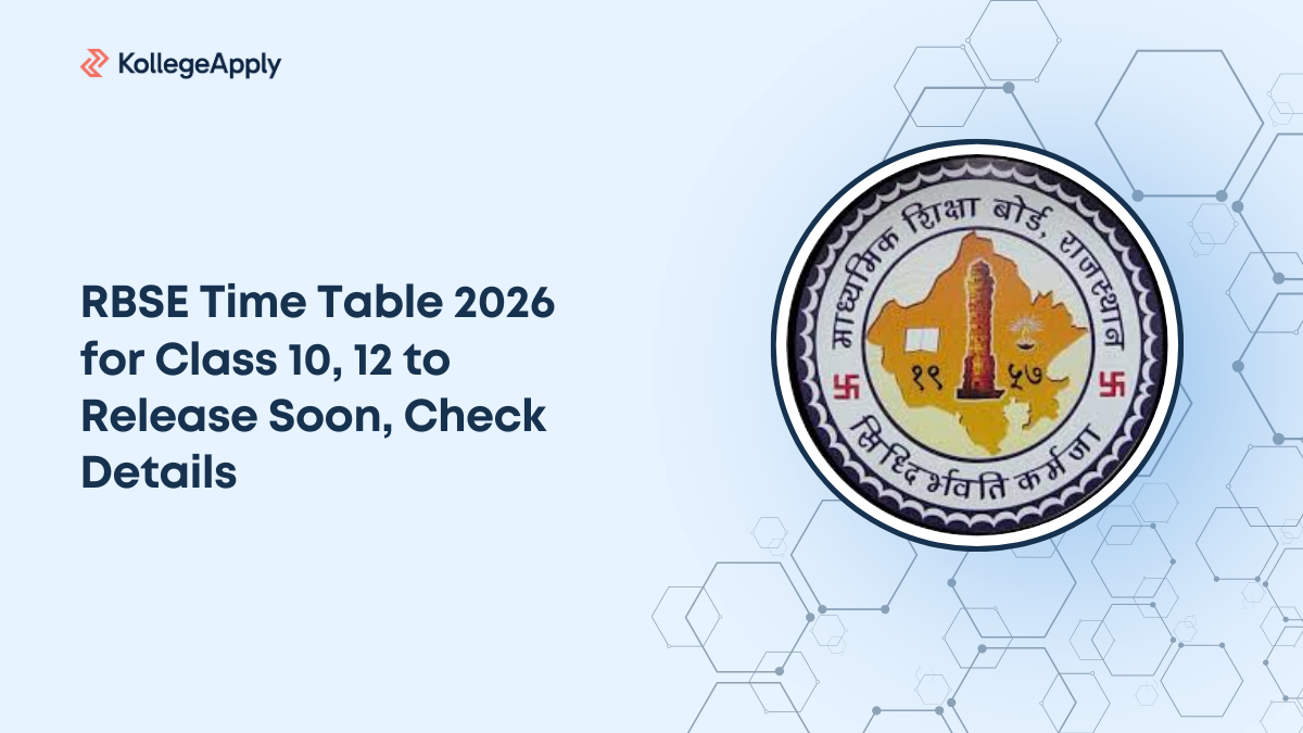 RBSE Time Table 2026 for Class 10, 12 to Release Soon, Check Details