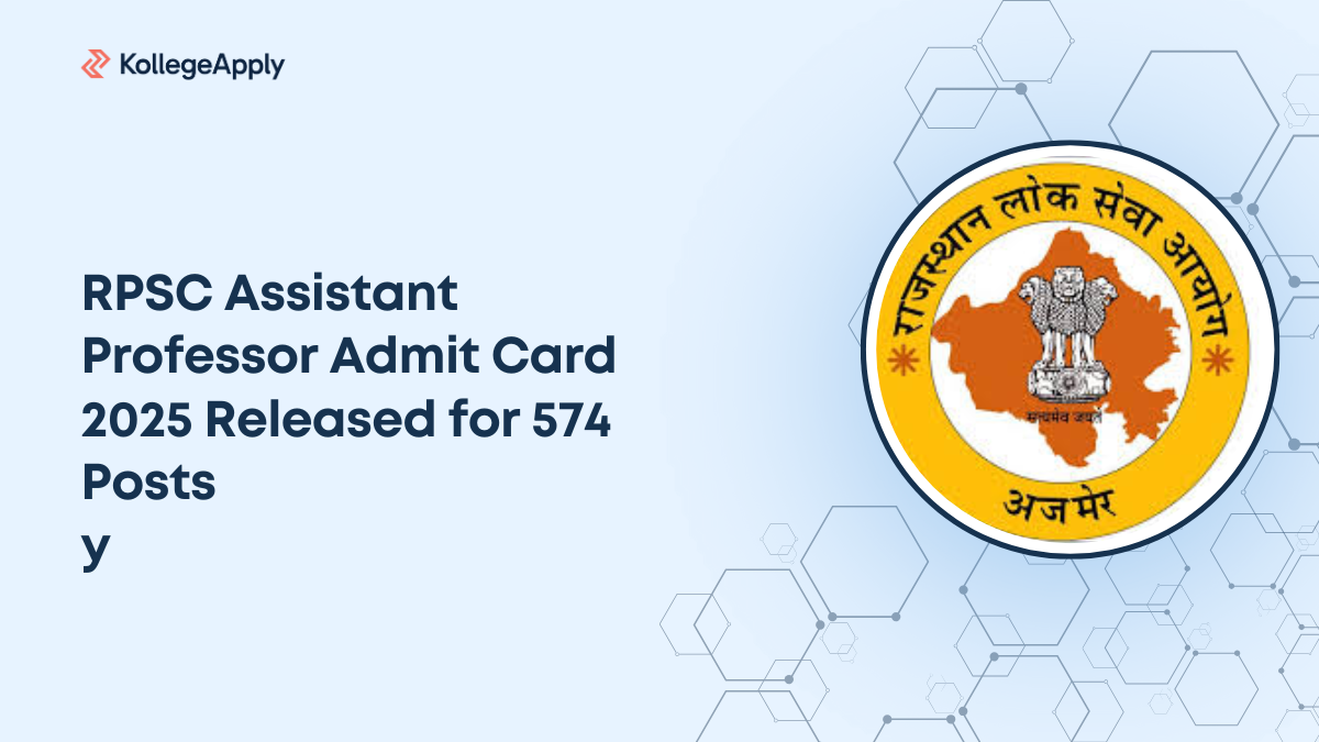 RPSC Assistant Professor Admit Card 2025 Released for 574 Posts

