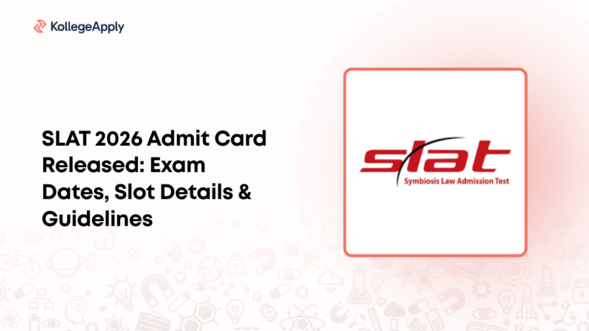 SLAT 2026 Admit Card Released: Exam Dates, Slot Details & Guidelines