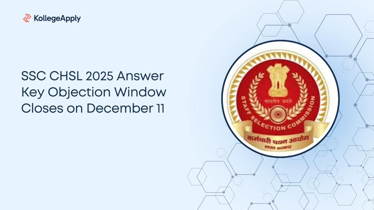 SSC CHSL 2025 Answer Key Objection Window Closes on December 11