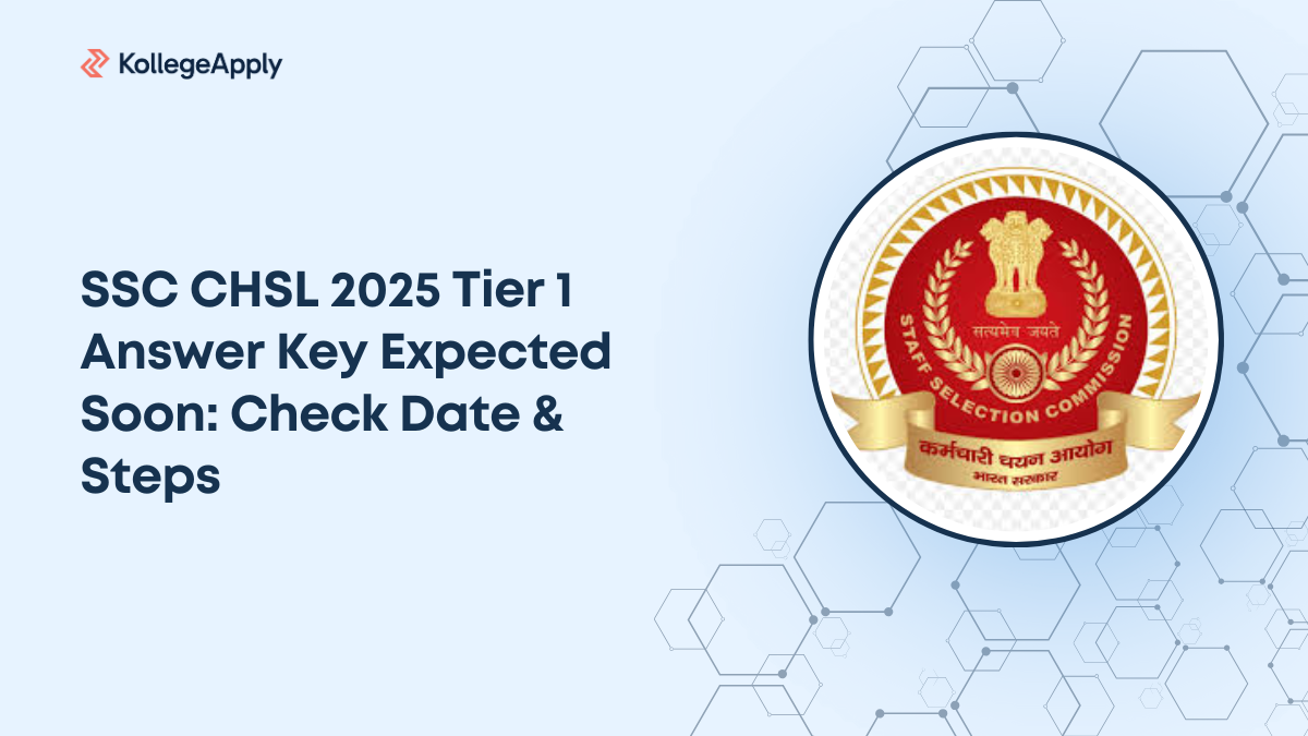SSC CHSL 2025 Tier 1 Answer Key Expected Soon: Check Date & Steps