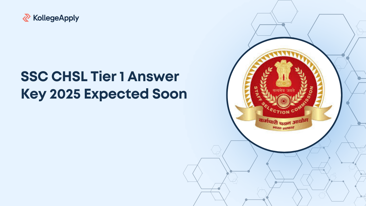 SSC CHSL Tier 1 Answer Key 2025 Expected Soon at ssc.gov.in 