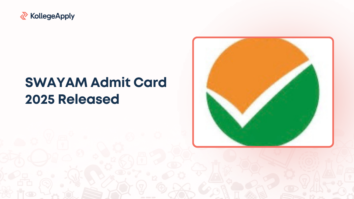 SWAYAM Admit Card 2025 Released for July Session Exams by NTA