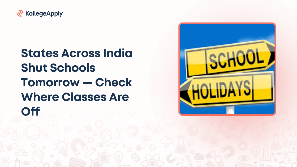 School Holiday Tomorrow in Many States Across India — Details