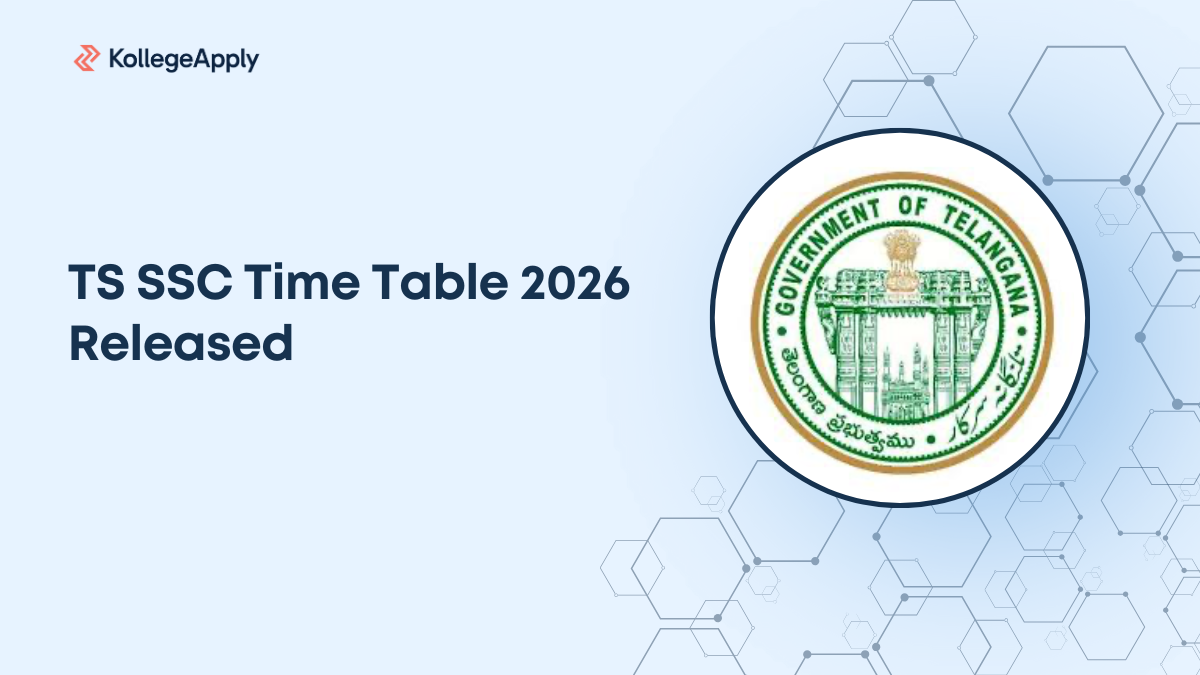TS SSC Time Table 2026 Released, Telangana Class 10 Exam Dates Out
