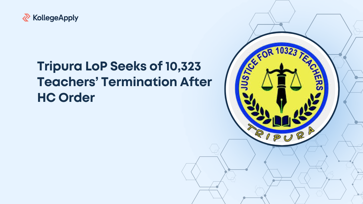 Tripura LoP Seeks of 10,323 Teachers’ Termination After HC Order