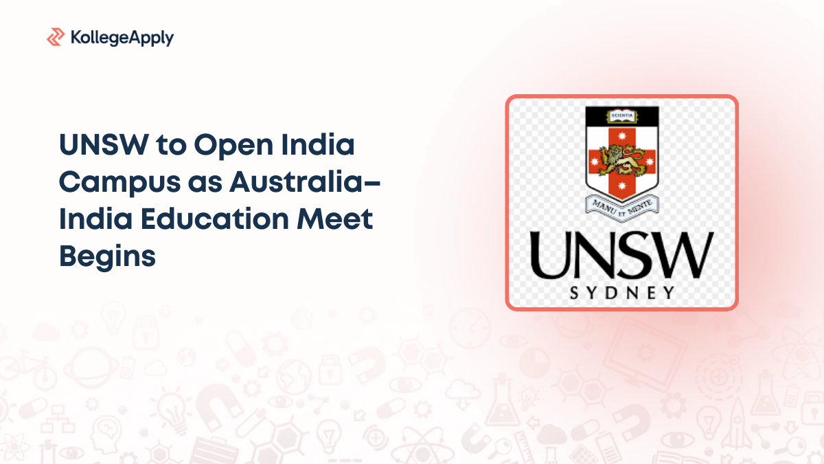 UNSW to Open India Campus as Australia–India Education Meet Begins