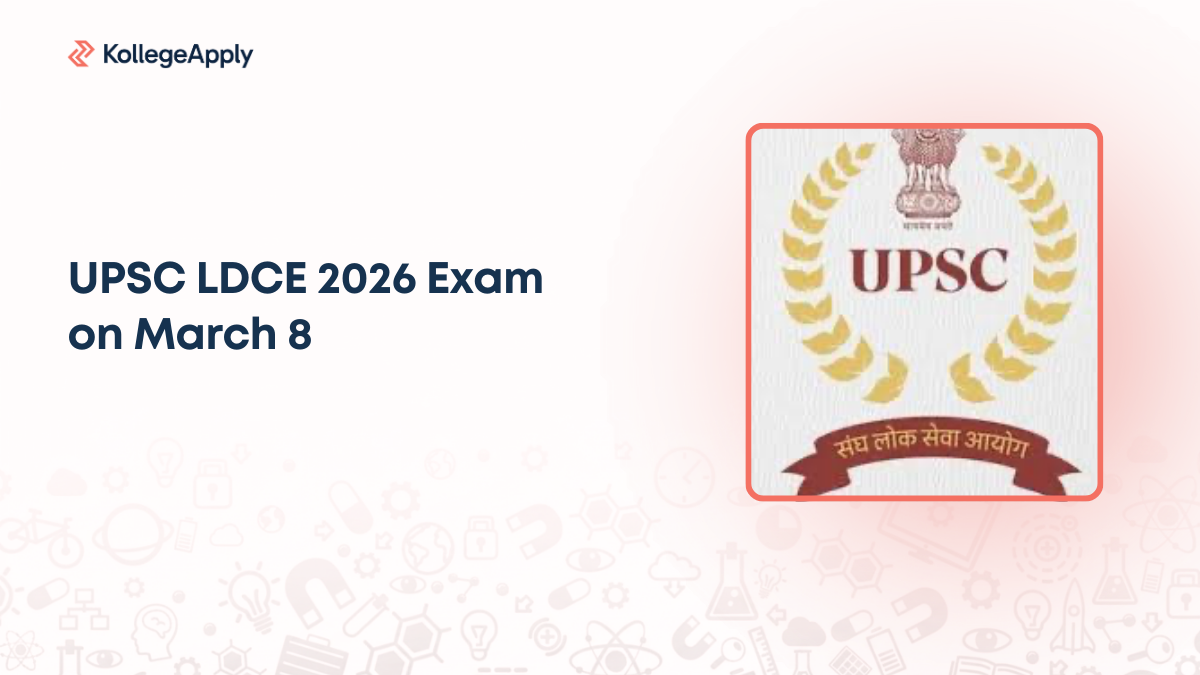 UPSC LDCE 2026 Exam on March 8, Registration Details and Pattern