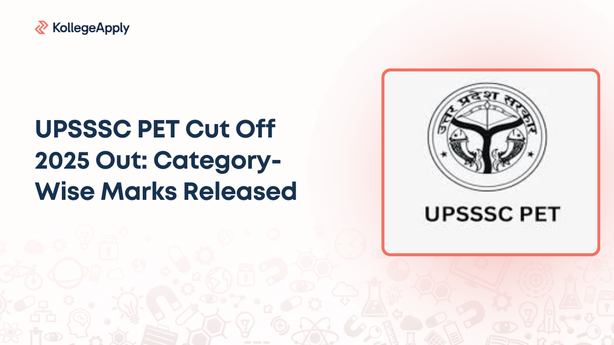 UPSSSC PET Cut Off 2025 Out: Category-Wise Marks Released   