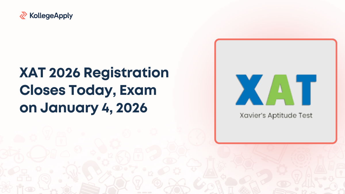 XAT 2026 Registration Closes Today, Exam on January 4, 2026 