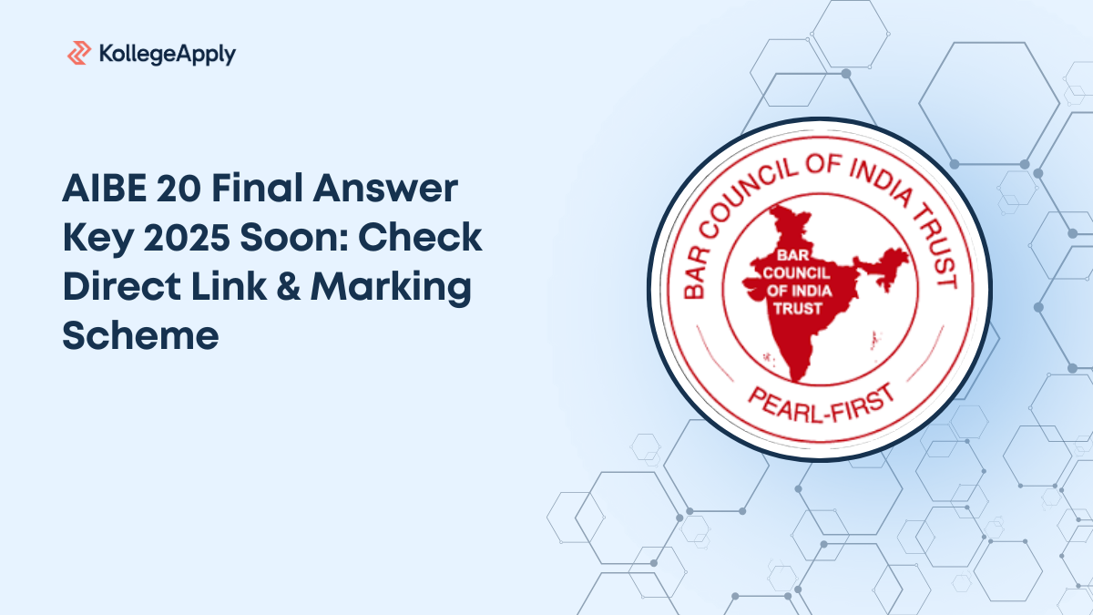 AIBE 20 Final Answer Key 2025 Soon: Check Direct Link & Marking Scheme