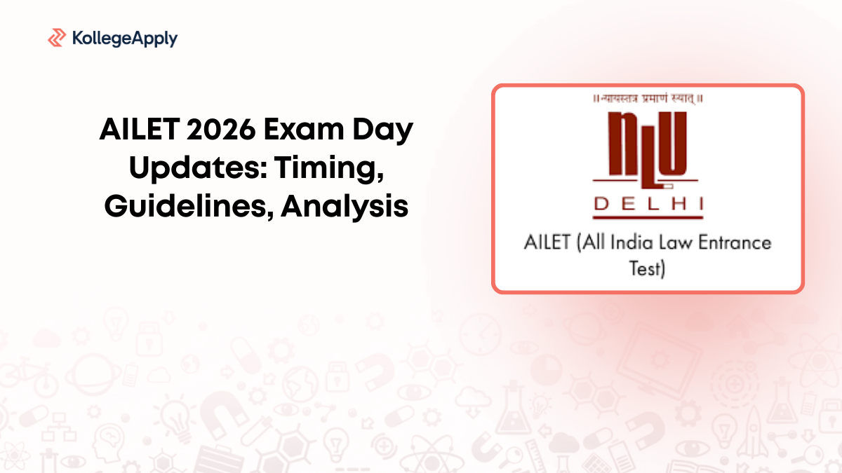AILET 2026 Exam Day Updates: Timing, Guidelines and Analysis