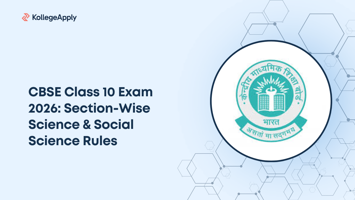 CBSE Class 10 Exam 2026: Section-Wise Science & Social Science Rules