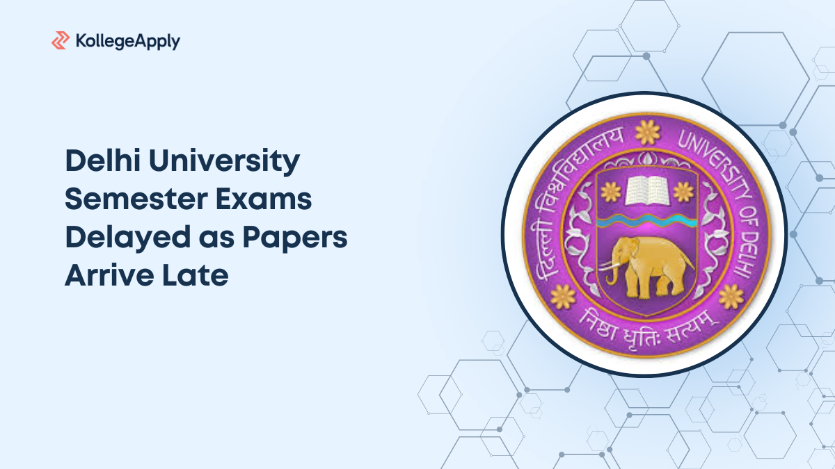 Delhi University Semester Exams Delayed as Papers Arrive Late