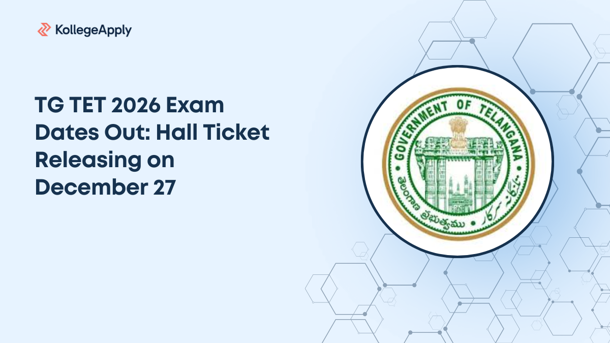 TG TET 2026 Exam Dates Out: Hall Ticket Releasing on December 27