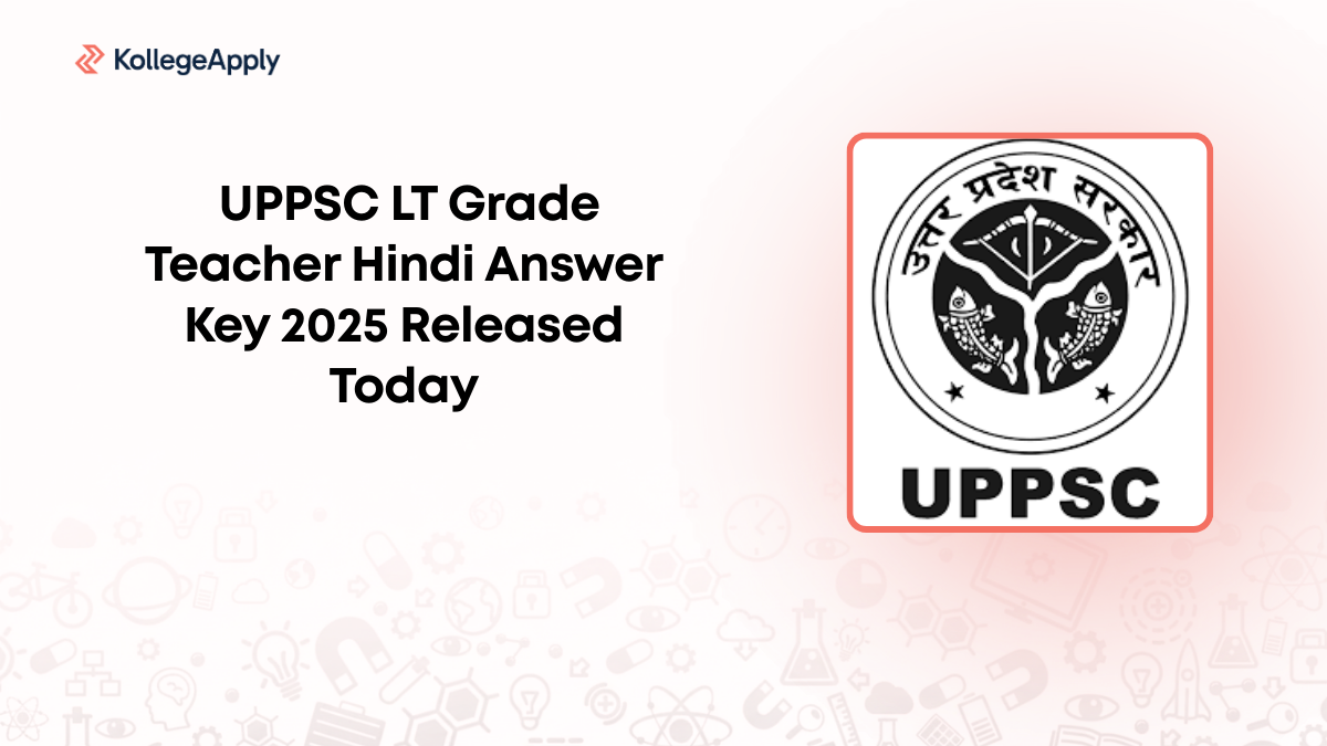 UPPSC LT Grade Teacher Hindi Answer Key 2025 Released Today